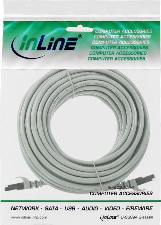 Produktbild InLine Patchkabel (F/UTP, CAT5e, 10 m)