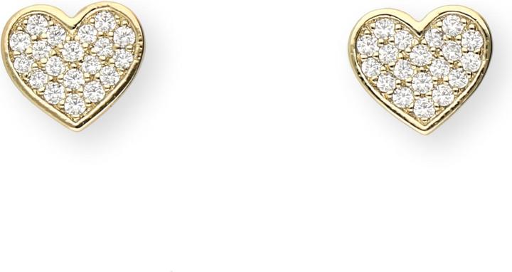 Carat Hearts (Messing Plaqué Or)