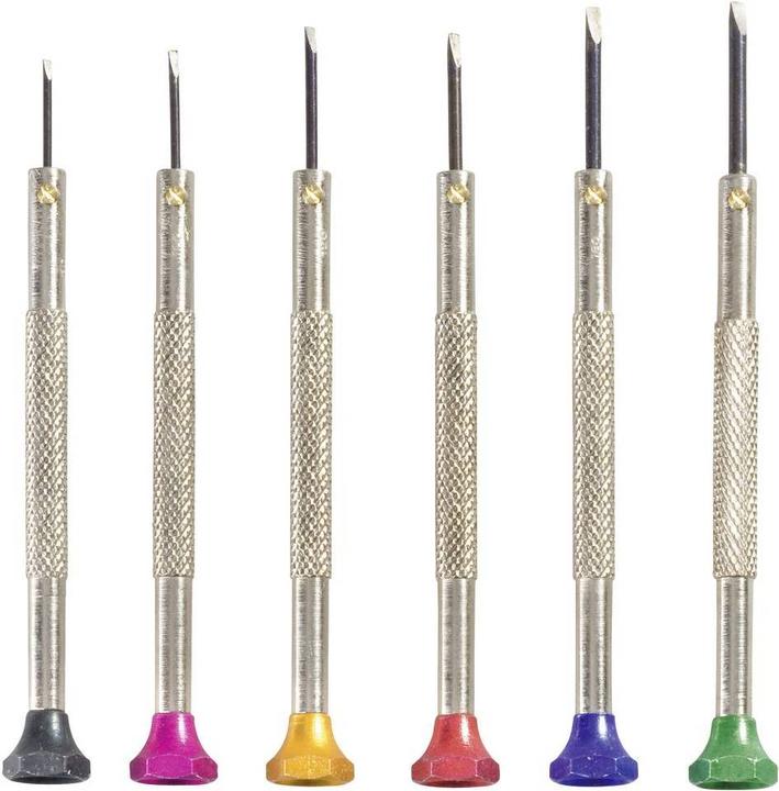 Toolcraft Uhrmacher-Schraubendreher-Satz 12tlg