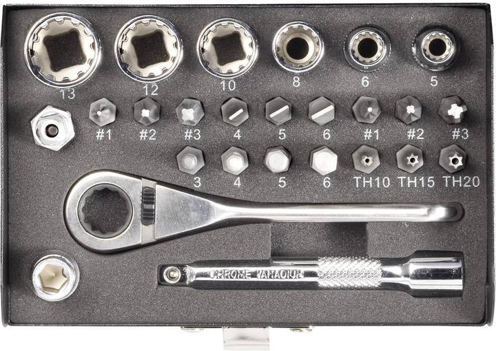 Image du produit Toolcraft Kit de mini-cliquet (6 mm, 3 mm, 5 mm, 4 mm)
