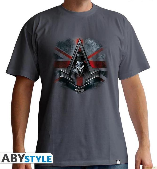 Image du produit ABYstyle ASSASSINS CREED - Tshirt Jacob Un. Jack man SS dark grey - basic (L)