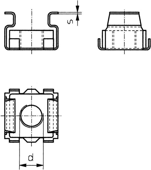 Image du produit Toolcraft Écrou de la cage (M5)