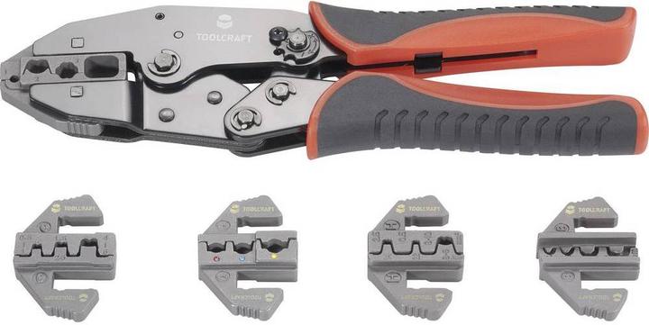 Productafbeelding Toolcraft Krimptangset, gedeeltelijk (225 mm)