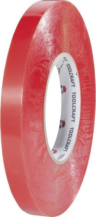 Productafbeelding Toolcraft Dubbelzijdig plakband Trans (15 mm)