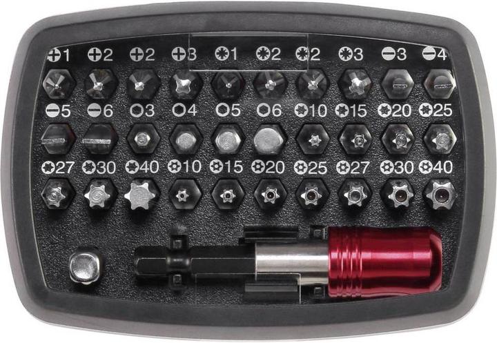 Actual product image Toolcraft 32pcs. bit set with colour coding (C 6.3)