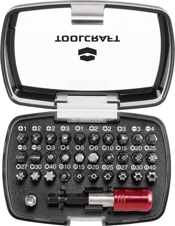 Actual product image Toolcraft 32pcs. bit set with colour coding (C 6.3)