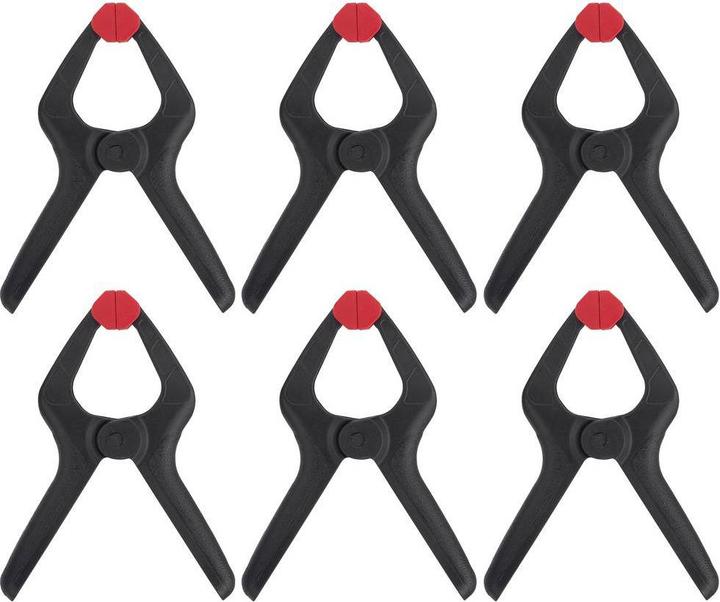 Toolcraft 6 er Federzwinge 35 mm 3 kg (35 mm)