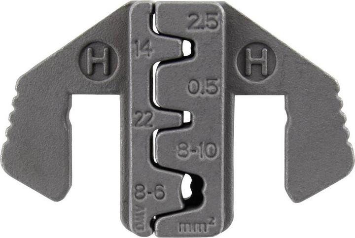 Produktbild Toolcraft Flachstecker, D-Sub-Stecker Quetschbereich: 2.5 bis 10 mm² (50.20 mm)