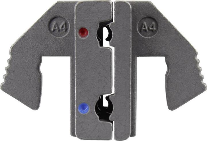 Produktbild Toolcraft Isolierte Flachsteckhülsen Quetschbereich: 0.5 bis 2.5 mm² (51 mm)