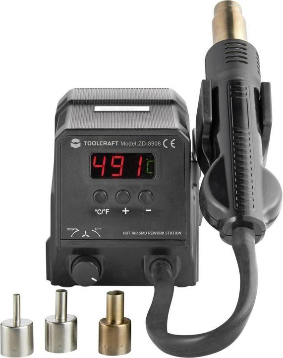 Actual product image Toolcraft Heissluft-Löt-/Entlötsystem für SMD
