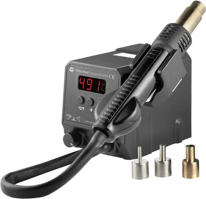 Actual product image Toolcraft Heissluft-Löt-/Entlötsystem für SMD