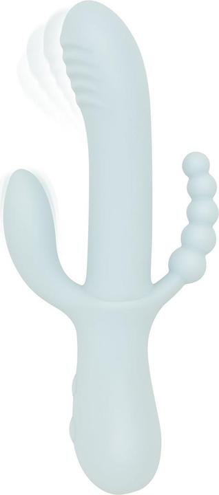 Good Vibes Only - Sage - Triple Stimulation Vibe - Blue