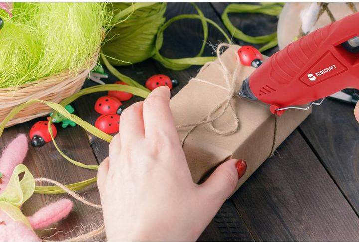 Actual product image Toolcraft Hot glue gun