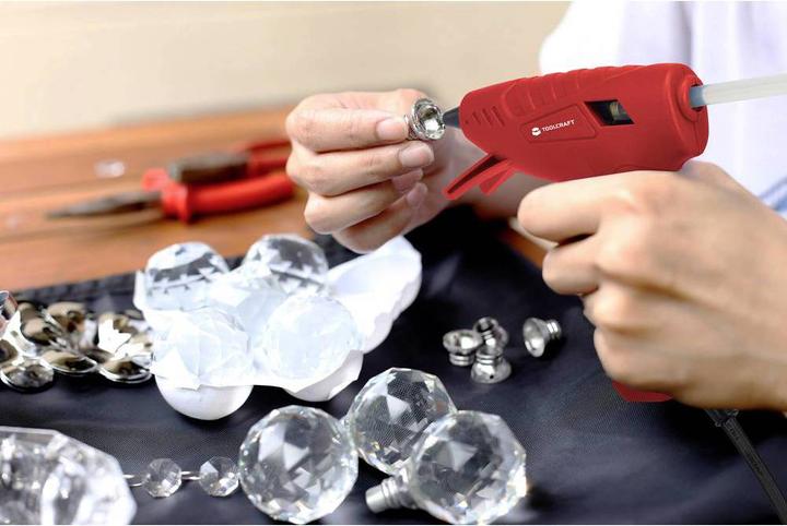 Actual product image Toolcraft Hot glue gun HKP 7mm