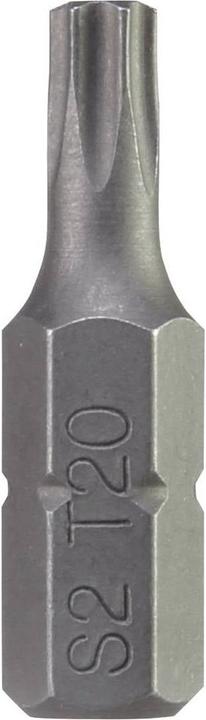 Image du produit Toolcraft 50 pièces Bit T20 6,3 mm (1/4") 25 mm (T 20)