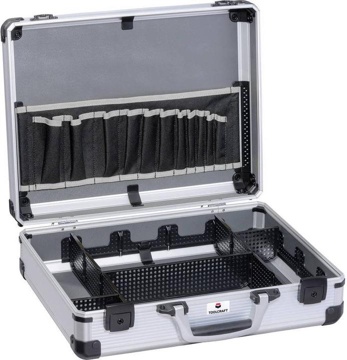 Produktbild Toolcraft Alu Werkzeugkoffer 445 x 355 x 145 mm