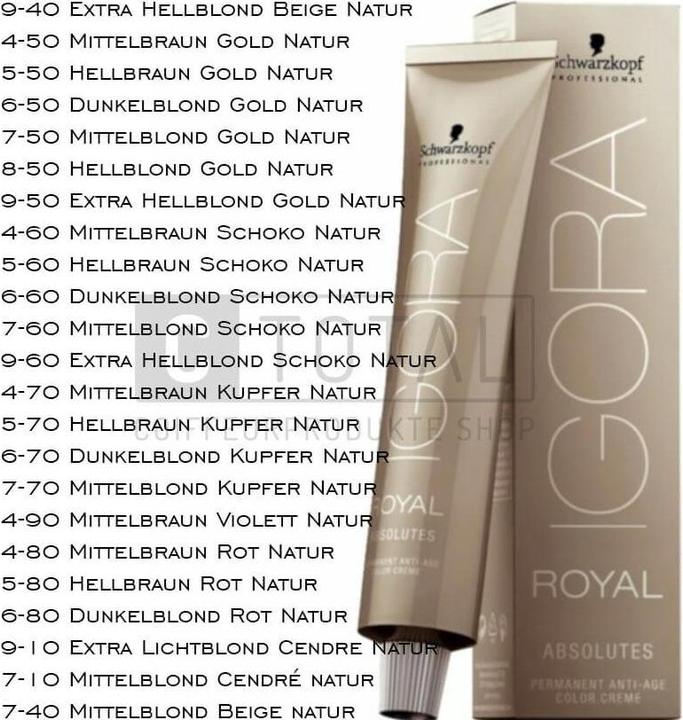 Produktbild Schwarzkopf Professional Igora Royal 5-70 (6-70, 5-70)