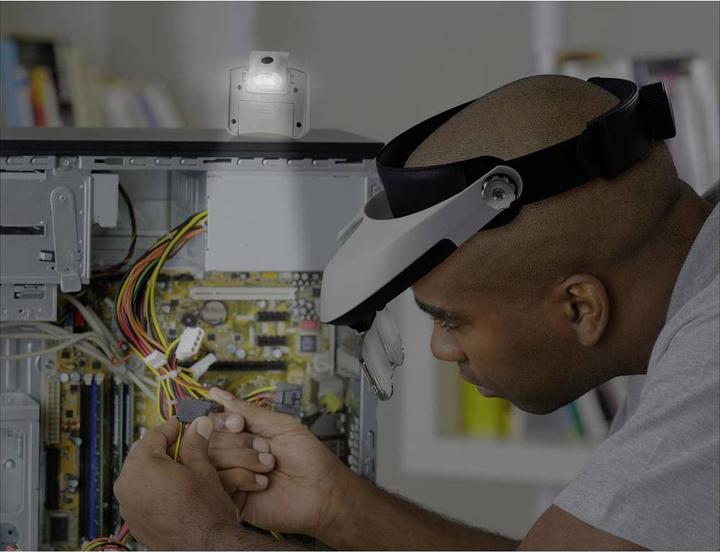 Actual product image Toolcraft Headband magnifier