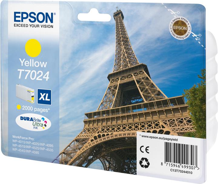 Image du produit Epson T7024 DuraBrite Ultra (Y)