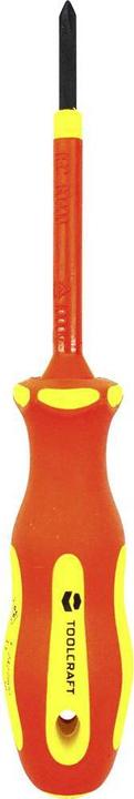 Image du produit Toolcraft Tournevis VDE Phillips PH0 (Recouvrement cruciforme Phillipps (PH))