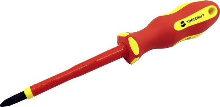 Image du produit Toolcraft VDE Tournevis Phillips PH2 100mm (Recouvrement cruciforme Phillipps (PH))