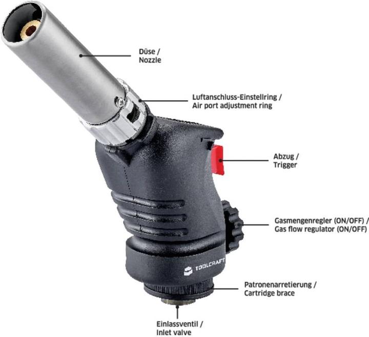 Produktbild Toolcraft Lötlampe