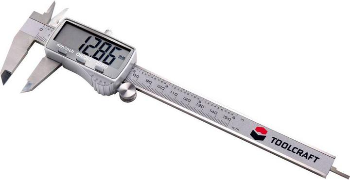 Image du produit Toolcraft Pied à coulisse numérique 150 mm (15 cm)