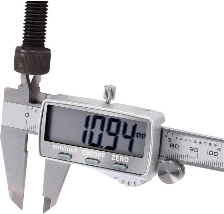 Image du produit Toolcraft Pied à coulisse numérique 150 mm (15 cm)