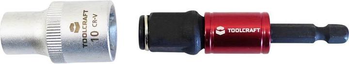 Image du produit Toolcraft Porte-embouts à changement rapide 2 en 1 Longueur 72mm Entraînement