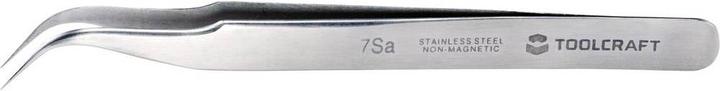 Toolcraft Präzisionspinzette 7a SA Sichelspitze, gebogen 55°, rund, fein 120 mm