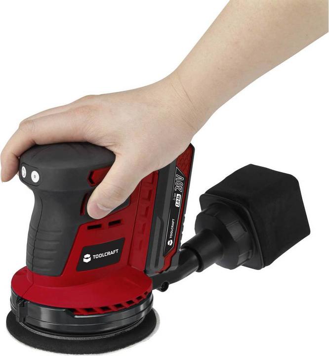 Image du produit Toolcraft Ponceuse excentrique sans fil (Polisseuse excentrique)