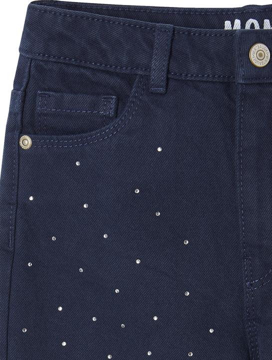 Produktbild Vertbaudet Mädchen Mom-Fit-Hose mit Strass (86)