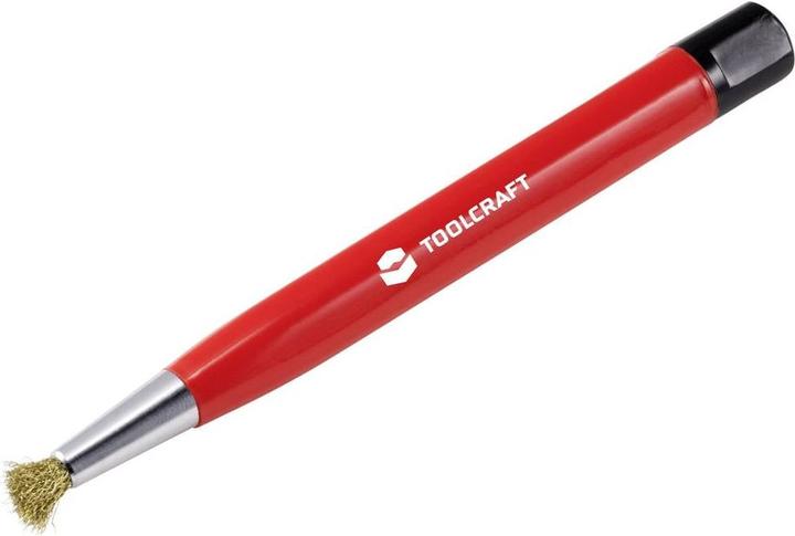Image du produit Toolcraft Pinceau de rechange pour gomme en fibre de verre Lot de 12 (fil de laiton) 4 mm