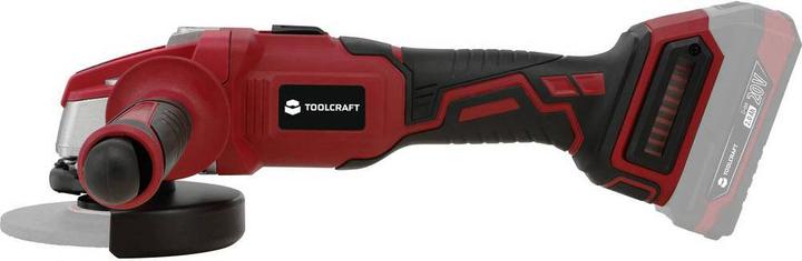 Produktbild Toolcraft Winkelschleifer akkubetrieben 20 V (125 mm)