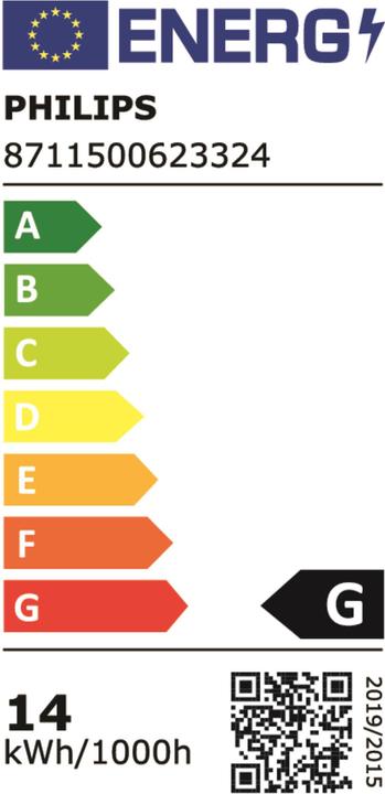 Energie-Label Philips Master PL-C (G24q-1, 13 W, 925 lm, 1 x, A)