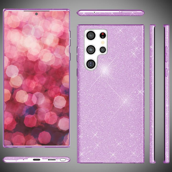 Produktbild Nalia Glitzer Hybrid Hülle (Samsung Galaxy S24 Ultra)