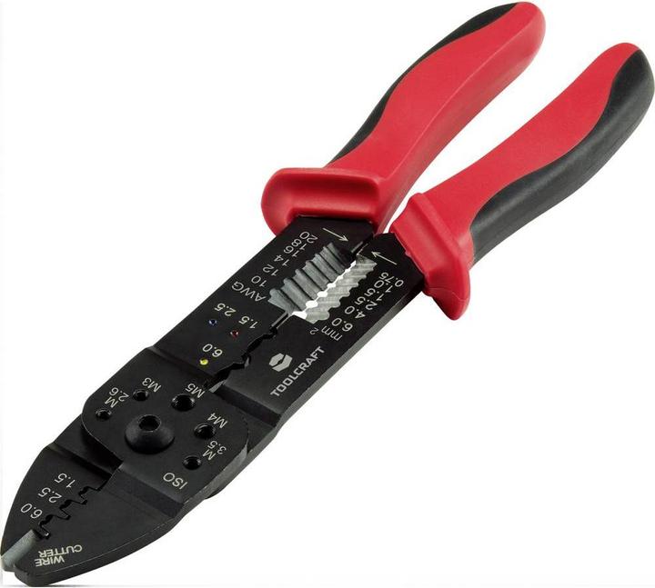 Produktbild Toolcraft Crimpzange 229 mm (243 mm)