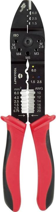 Produktbild Toolcraft Crimpzange 229 mm (243 mm)