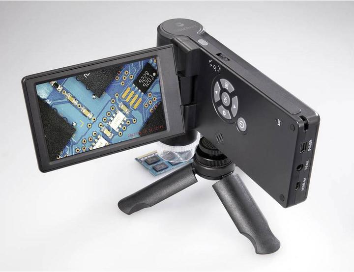 Actual product image Toolcraft Microscope Camera Dicro Mobile 12MP 4" LCD