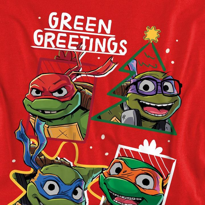 Immagine prodotto Teenage Mutant NT Green Greetings Felpa Natale Adulto Unisex (XL)