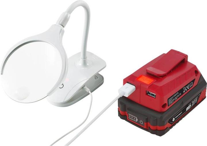 Toolcraft Charging adapter for 20 V batteries (10 W)