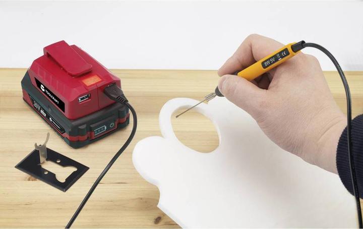Actual product image Toolcraft Charging adapter for 20 V batteries (10 W)