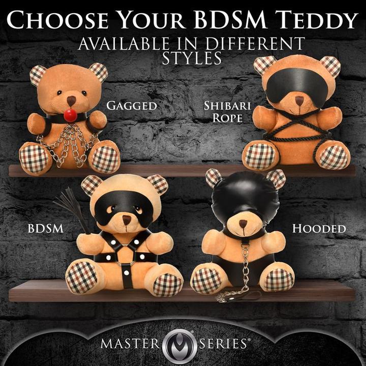 Actual product image Master Series Gagged Bondage Bear
