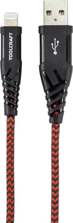 Image du produit Toolcraft Câble USB (1 m, USB 2.0, 12 W)