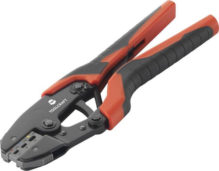 Actual product image Toolcraft Crimping pliers set 168 pieces for shrink and press connectors 0.5 - 8 mm² with interchangeable (380 mm)