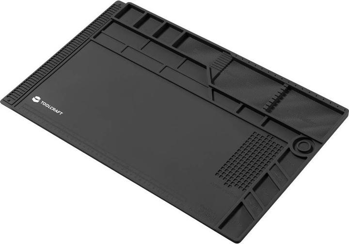 Toolcraft Heatproof table pad, soldering pad, silicone pad (Storage)