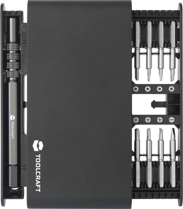 Immagine prodotto Toolcraft Cacciavite di precisione a due mandrini 17 in 1
