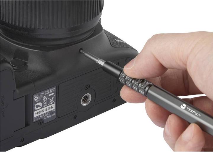 Immagine prodotto Toolcraft Cacciavite di precisione a due mandrini 17 in 1