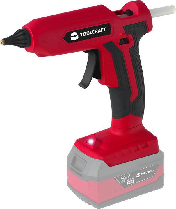 Toolcraft Battery hot glue gun 20 V