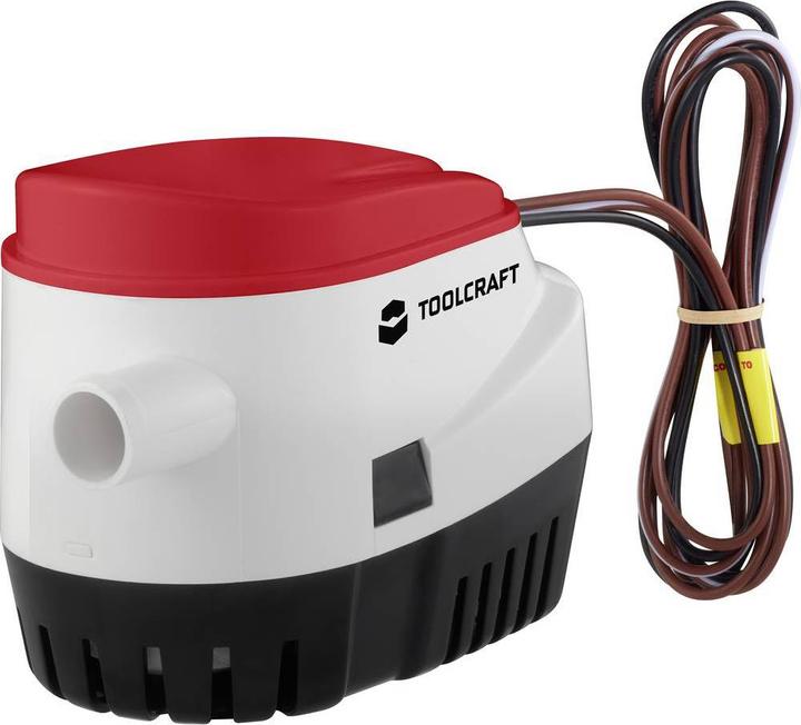 Toolcraft Niedervolt-Tauchpumpe (Schmutzwasserpumpe)